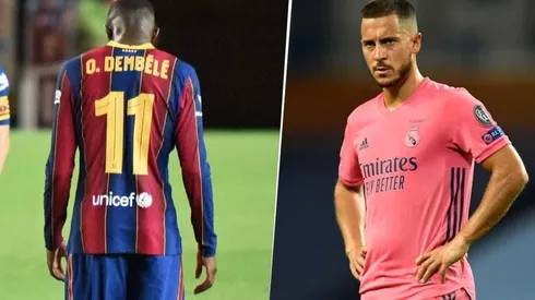 Maldad pura: en Twitter se burlan de Dembélé por la lesión de Hazard