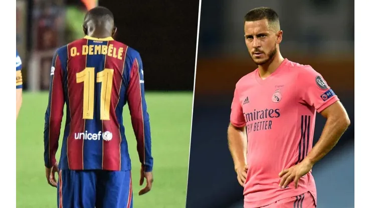 Maldad pura: en Twitter se burlan de Dembélé por la lesión de Hazard