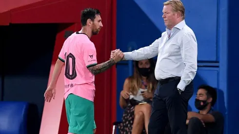 Koeman se saca el sombrero con Messi: "Vive para el fútbol"