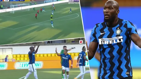 Inter sacó del medio y Lukaku anotó en menos de 30 segundos