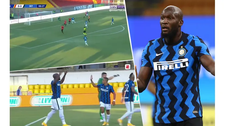 Inter sacó del medio y Lukaku anotó en menos de 30 segundos