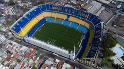 La Bombonera se prepara para el partido de Boca.