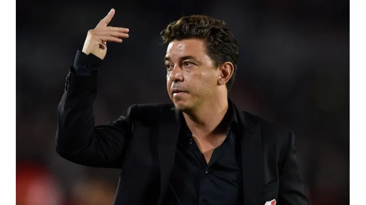 Marcelo Gallardo, director técnico de River.