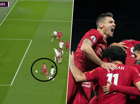 A puro toque, Robertson se reivindicó del blooper y marcó un golazo