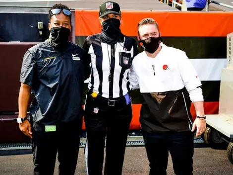 Tres mujeres hacen historia en un partido de la NFL