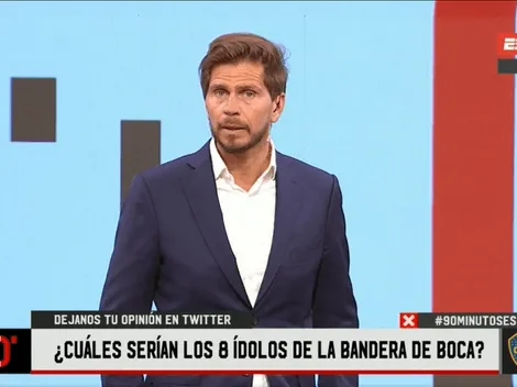 Vignolo: "Si Guillermo le ganaba a River, quedaba por detrás de Riquelme"