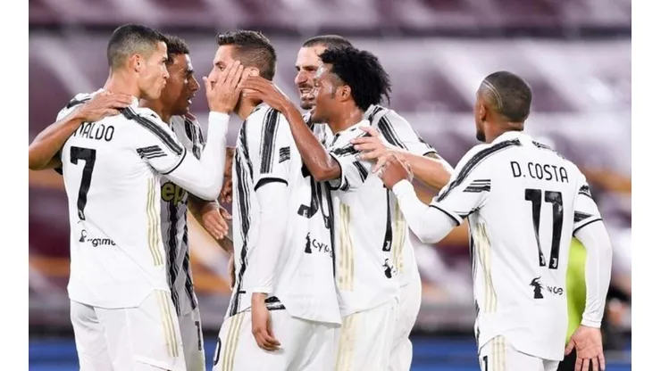 Lo que no se vio en TV: la carita de Cuadrado tras el golazo de CR7 a la Roma