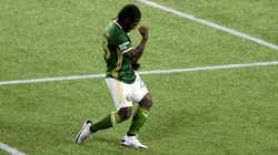 Yimmi Chará, jugador del Portland Timbers en la MLS de Estados Unidos.