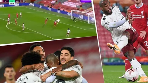 Lacazette castigó al Liverpool luego de un error garrafal de su defensa