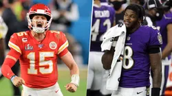 Patrick Mahomes y Lamar Jackson