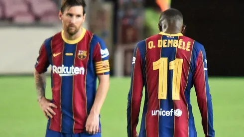 Dembélé llegó tarde al entrenamiento del Barcelona de este lunes