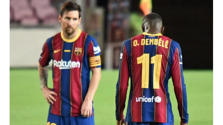 Dembélé llegó tarde al entrenamiento del Barcelona de este lunes