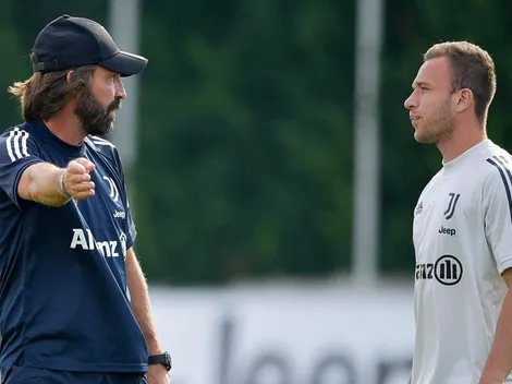 Pirlo habló sobre la adaptación de Arthur a la Juventus: "Necesita tiempo"