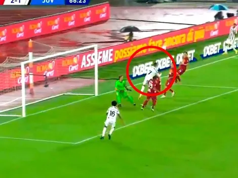 Cristiano saltó como Jordan y puso el empate de cabeza para la Juventus