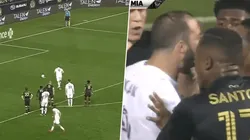 Penal errado por Higuaín y burla de los rivales