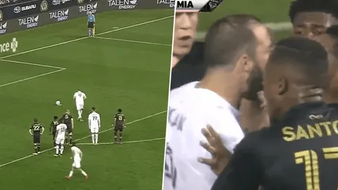 Penal errado por Higuaín y burla de los rivales