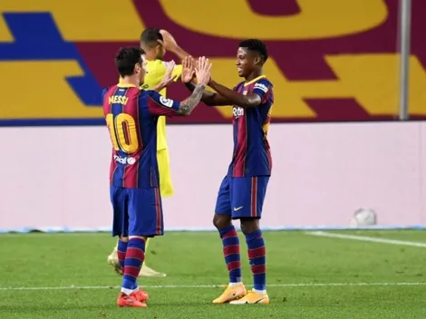 El récord que Messi le habría impedido romper a Ansu Fati al no dejarle patear el penal