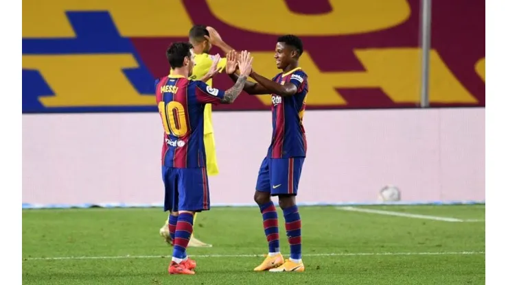 El récord que Messi le habría impedido romper a Ansu Fati al no dejarle patear el penal