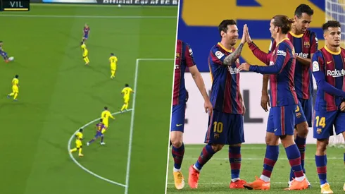 Así fue el cuarto gol de Barcelona.