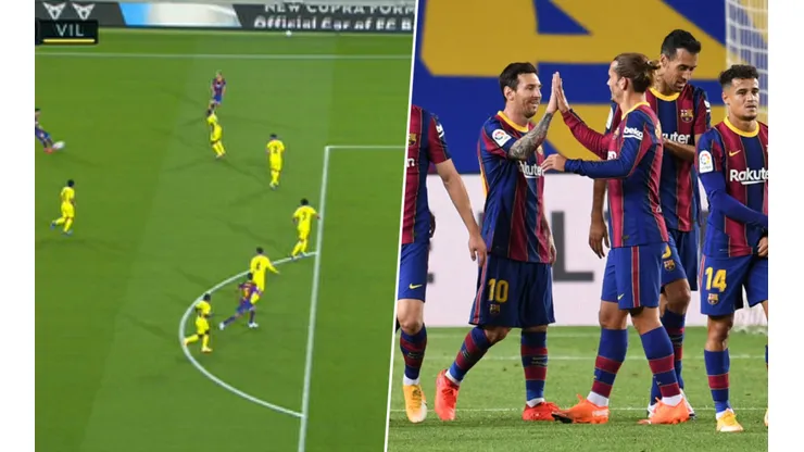 Así fue el cuarto gol de Barcelona.