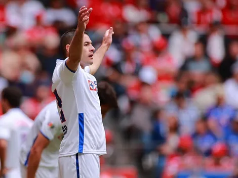 Cruz Azul incluyó a Pablo Aguilar en el banco de suplentes