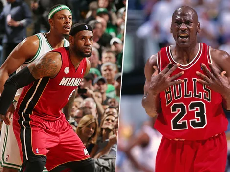 “Si LeBron gana el título este año, lo pongo detrás de Jordan”: Pierce