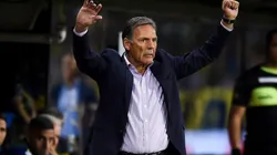 Miguel Ángel Russo diseña la alineación de Boca.