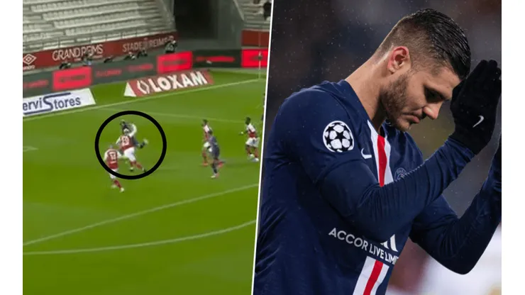 Gran definición y festejo de Mauro Icardi.