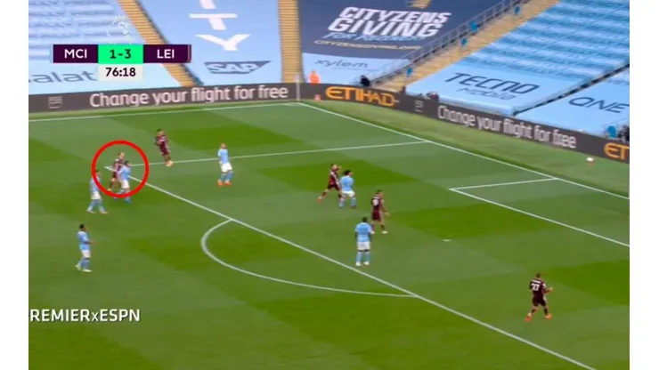 Ederson no la vio ni cuadrada: Maddison y un golazo para el Leicester