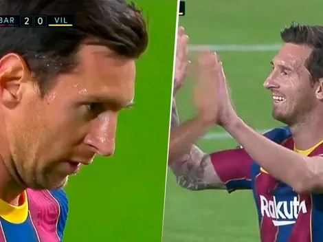 ¡Volvió a reír! Gol de Messi de penal para el Barcelona