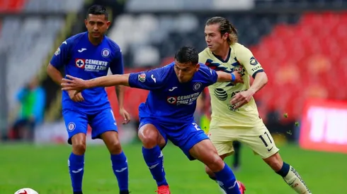 Cruz Azul y América se vuelven a ver en el Clásico Joven del Guard1anes 2020. (Foto: Getty Images).