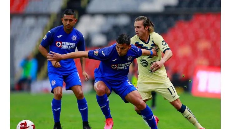 Cruz Azul y América se vuelven a ver en el Clásico Joven del Guard1anes 2020. (Foto: Getty Images).