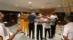 Se aferra a la fe: Tigres rezó antes del Clásico Regio