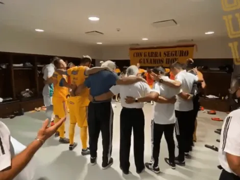 Se aferra a la fe: Tigres rezó antes del Clásico Regio