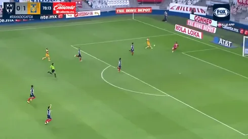 Golazo de Nicolás López para Tigres.