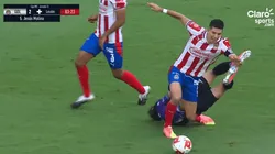 Escalofriante lesión de Jesús Molina en Chivas