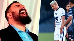 Disfruta verlo caer: Álvaro Morales trolleó a Pumas en su Twitter