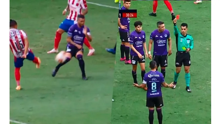 Chivas se adelanta con un polémico penal.