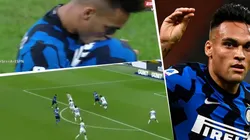 Lautaro Martínez enganchó y le rompió el arco a Fiorentina: qué golazo