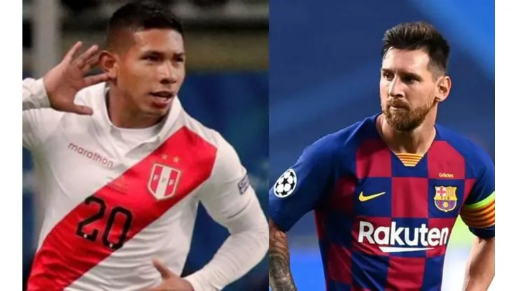 Edison Flores juega en la MLS y Messi en la Liga de España.