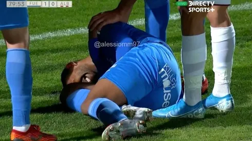 Aldair Rodríguez llegó al Fuenlabrada hace menos de un mes.