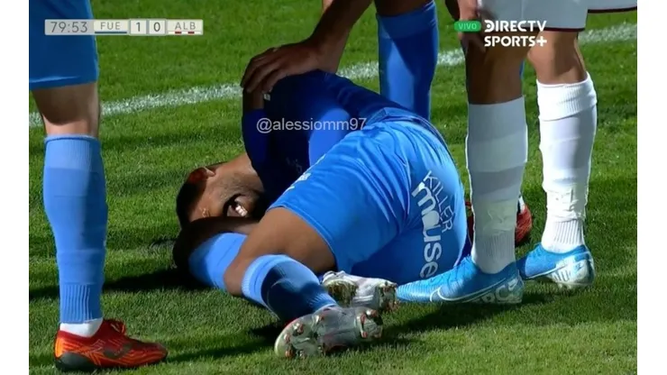 Aldair Rodríguez llegó al Fuenlabrada hace menos de un mes.