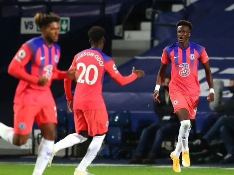 Chelsea se fue al entretiempo perdiendo 3 a 0: lo empató Abraham en el 93'