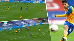 Frotó la lámpara James Rodríguez y Everton ya vence 0-1 al Crystal Palace