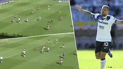 Foto de Alejandro Gómez, quien anotó el gol.