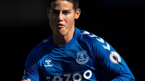 Linda costumbre: James, titular con Everton para juego vs. Crystal Palace