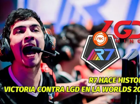 ¡Histórico! R7 le gana a LGD y sigue vivo en la Worlds 2020