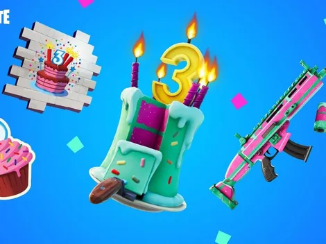 Fortnite celebra su 3er Anversario ¡Nuevos desafíos y recompensas gratuitas!