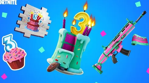Fortnite celebra su 3er Anversario ¡Nuevos desafíos y recompensas gratuitas!