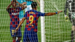 Foto de Luis Suárez, jugador de Barcelona.